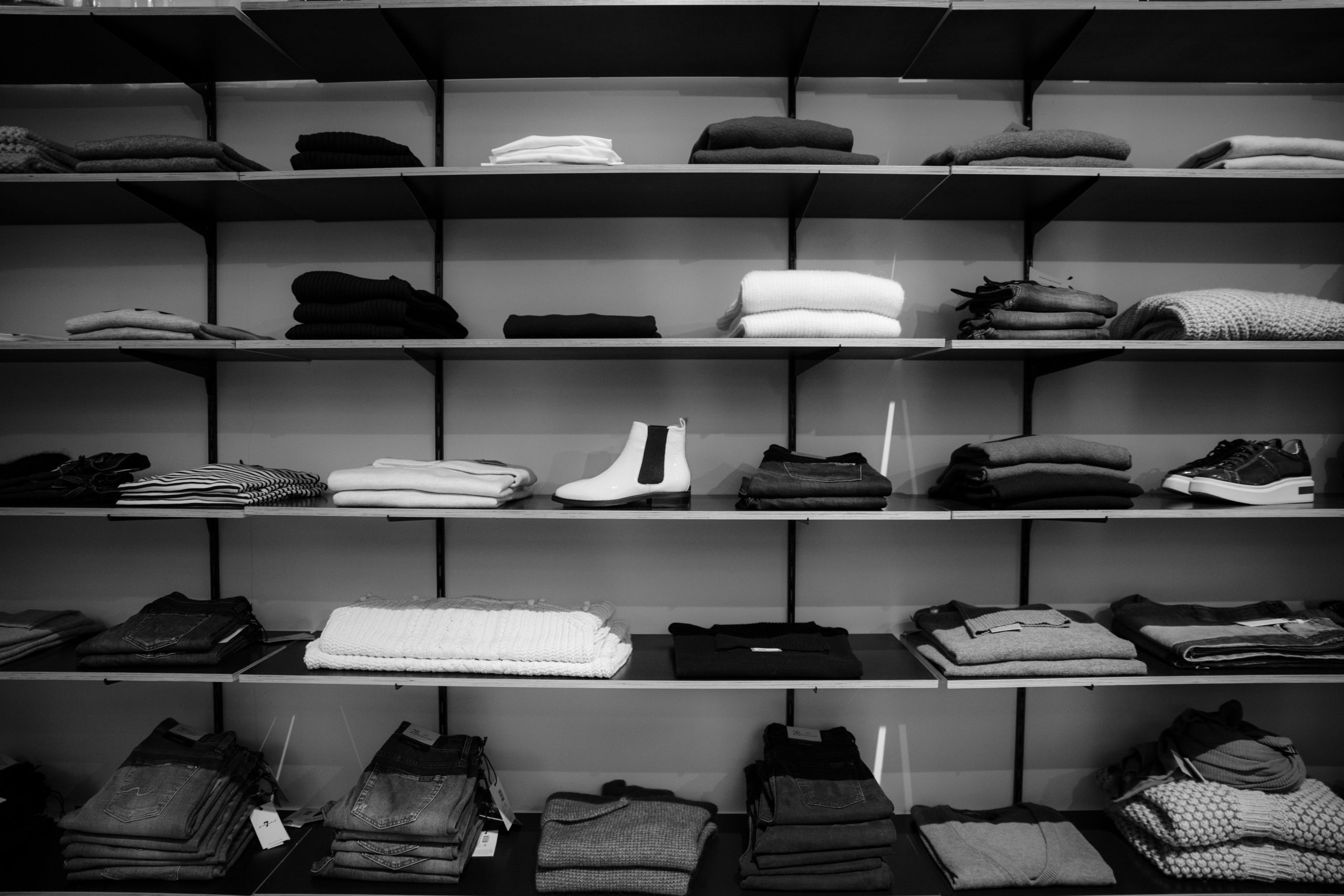 El Diseño de tiendas de Ropa